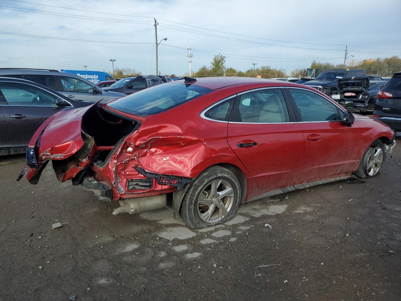 2022 HYUNDAI SONATA SE VIN:5NPEG4JA7NH142789