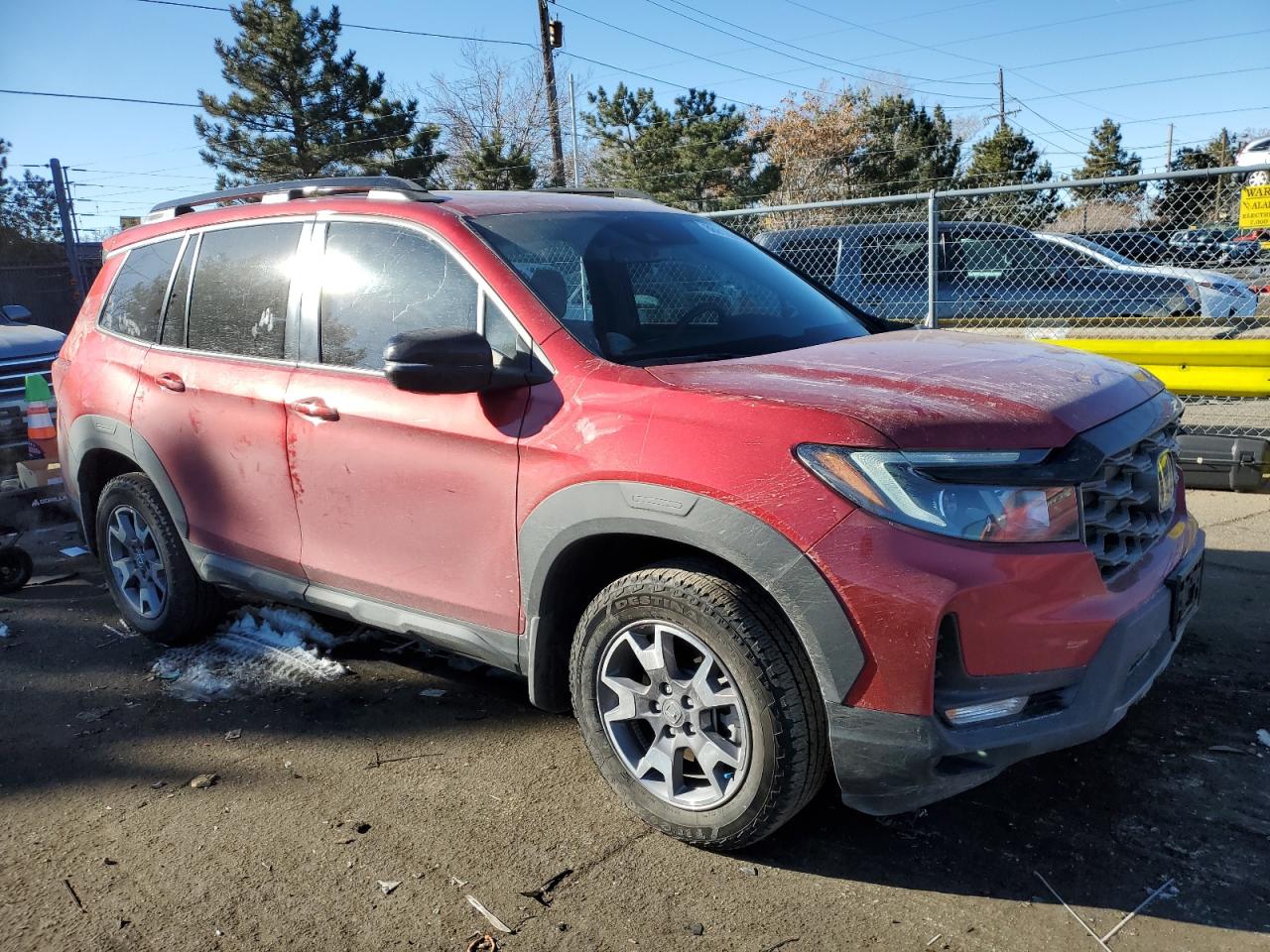 2022 HONDA PASSPORT TRAIL SPORT VIN:5FNYF8H63NB029087