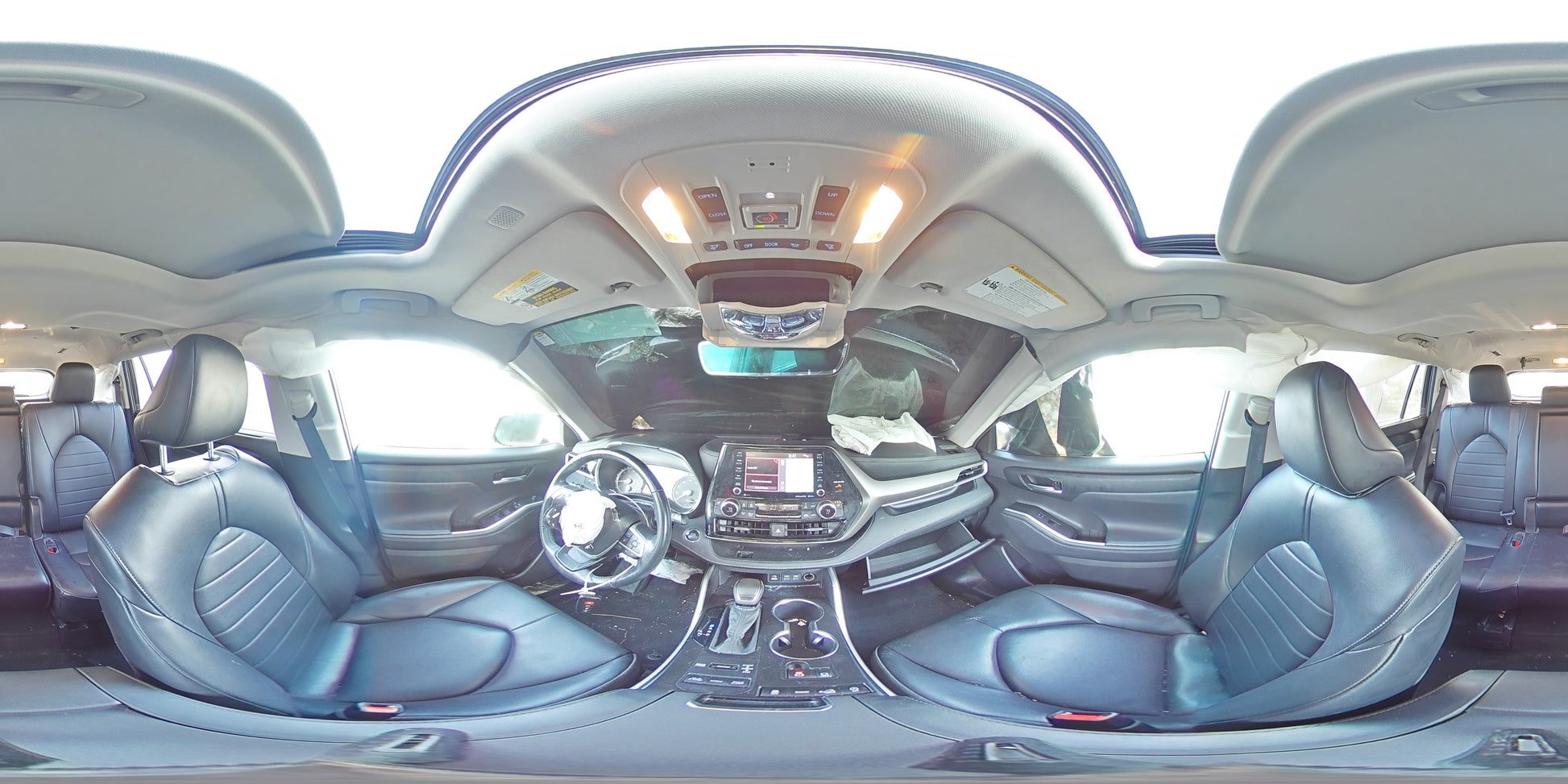2022 TOYOTA HIGHLANDER XLE VIN:5TDHZRBH2NS176455