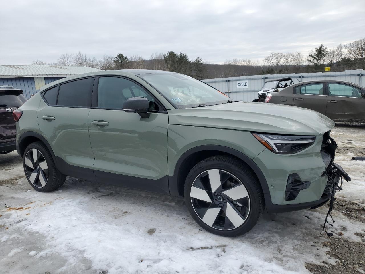 2024 VOLVO C40 RECHARGE ULTIMATE VIN:YV4ER3GM9R2104619