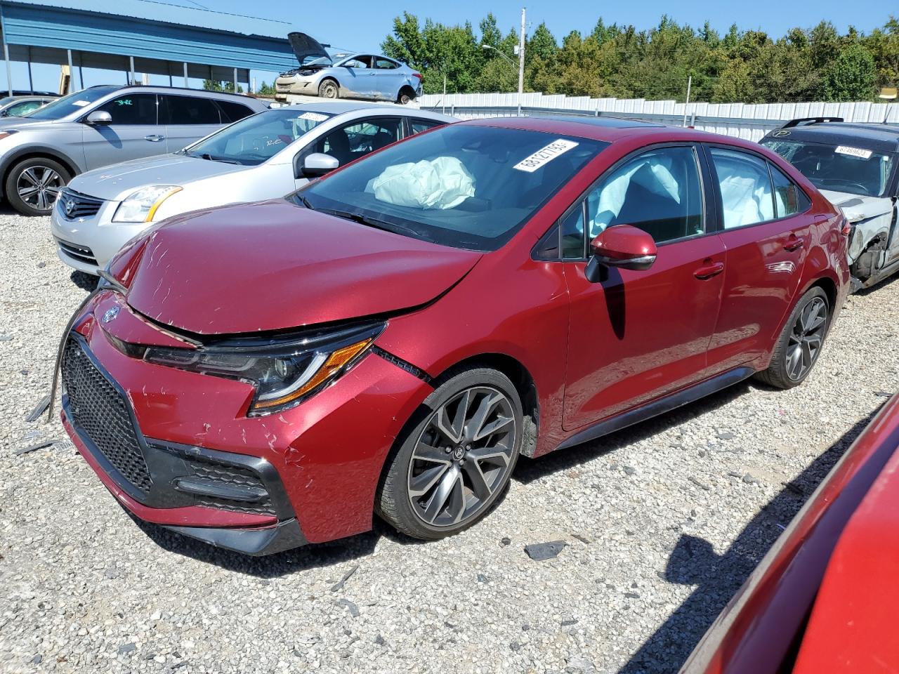 2022 TOYOTA COROLLA SE VIN:5YFP4MCE6NP131321