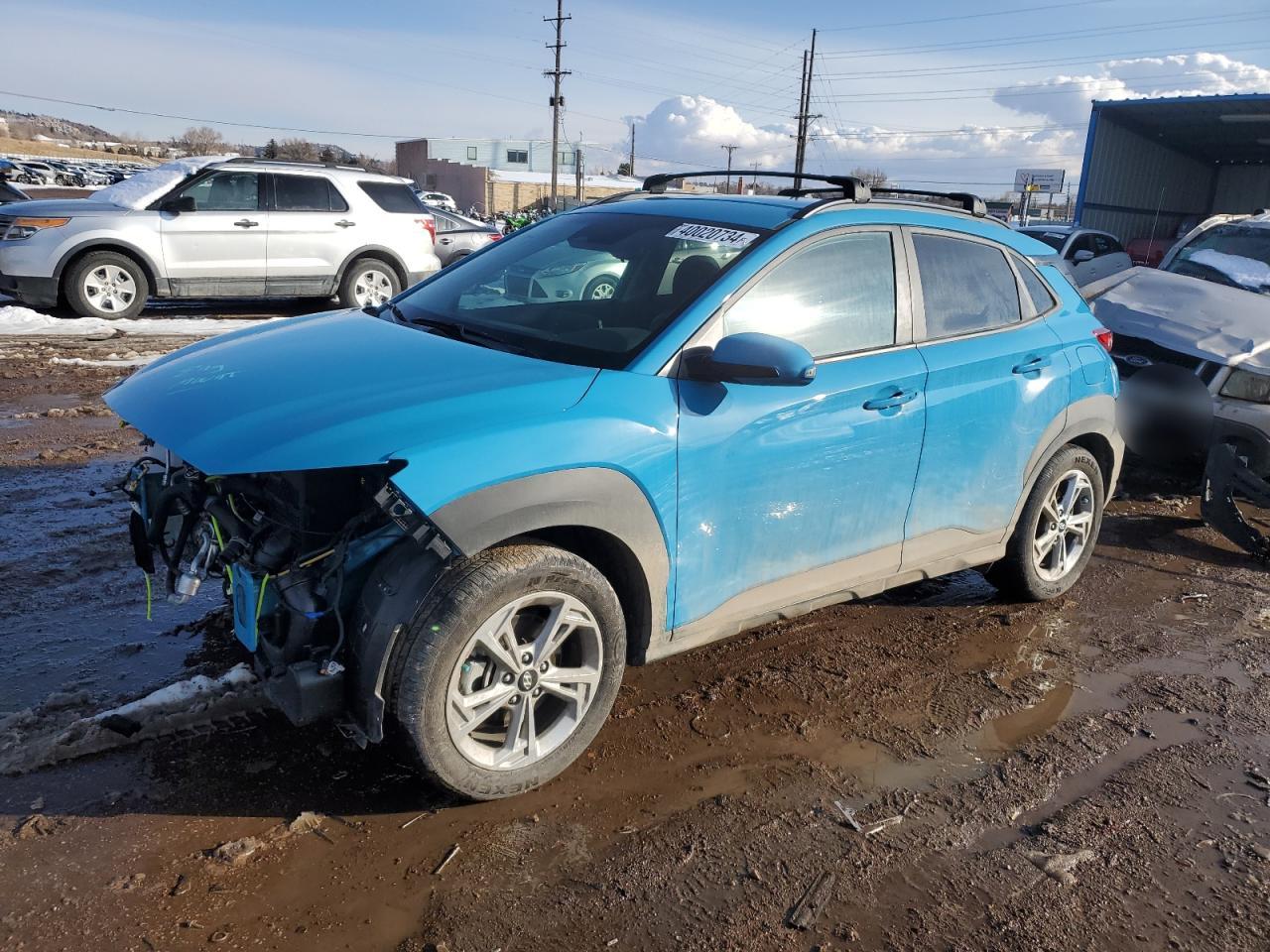 2023 HYUNDAI KONA SEL VIN:KM8K6CAB6PU996850