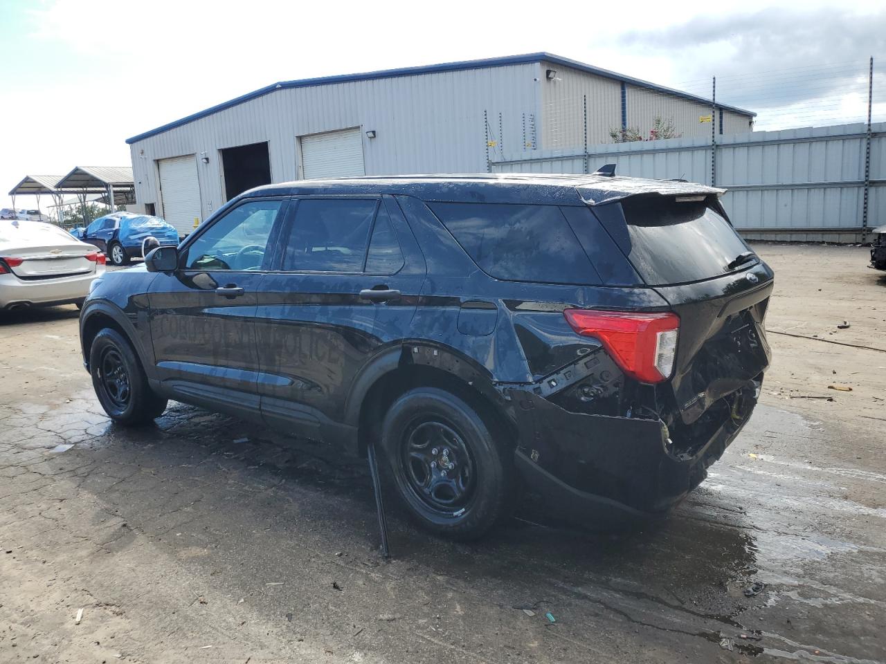 2022 FORD EXPLORER POLICE INTERCEPTOR VIN:1FM5K8AB0NGB75194
