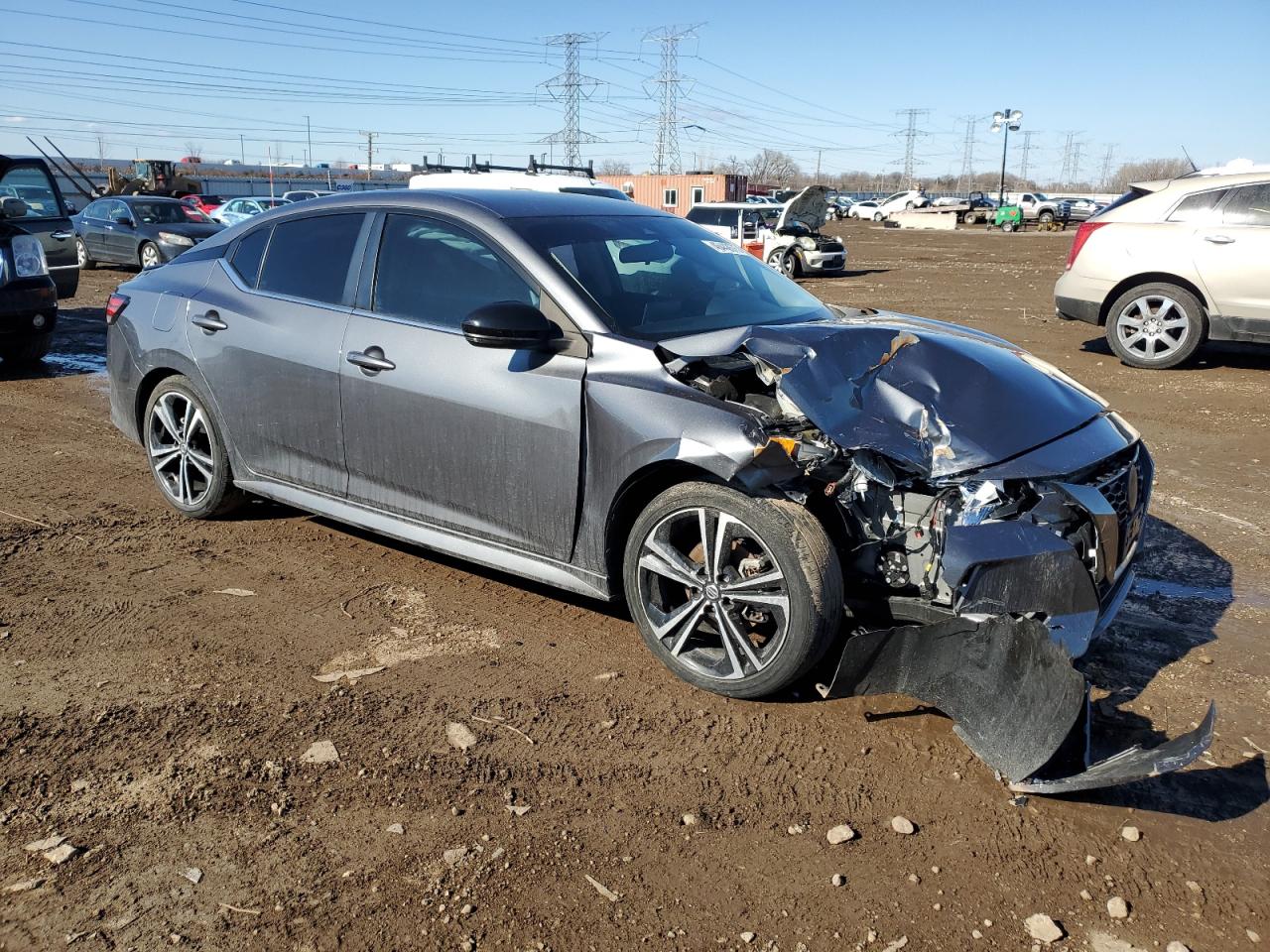 2022 NISSAN SENTRA SR VIN:3N1AB8DV0NY297662