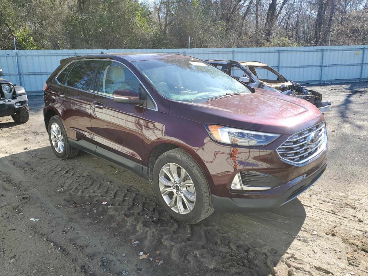 2023 FORD EDGE TITANIUM VIN:2FMPK4K97PBA44156