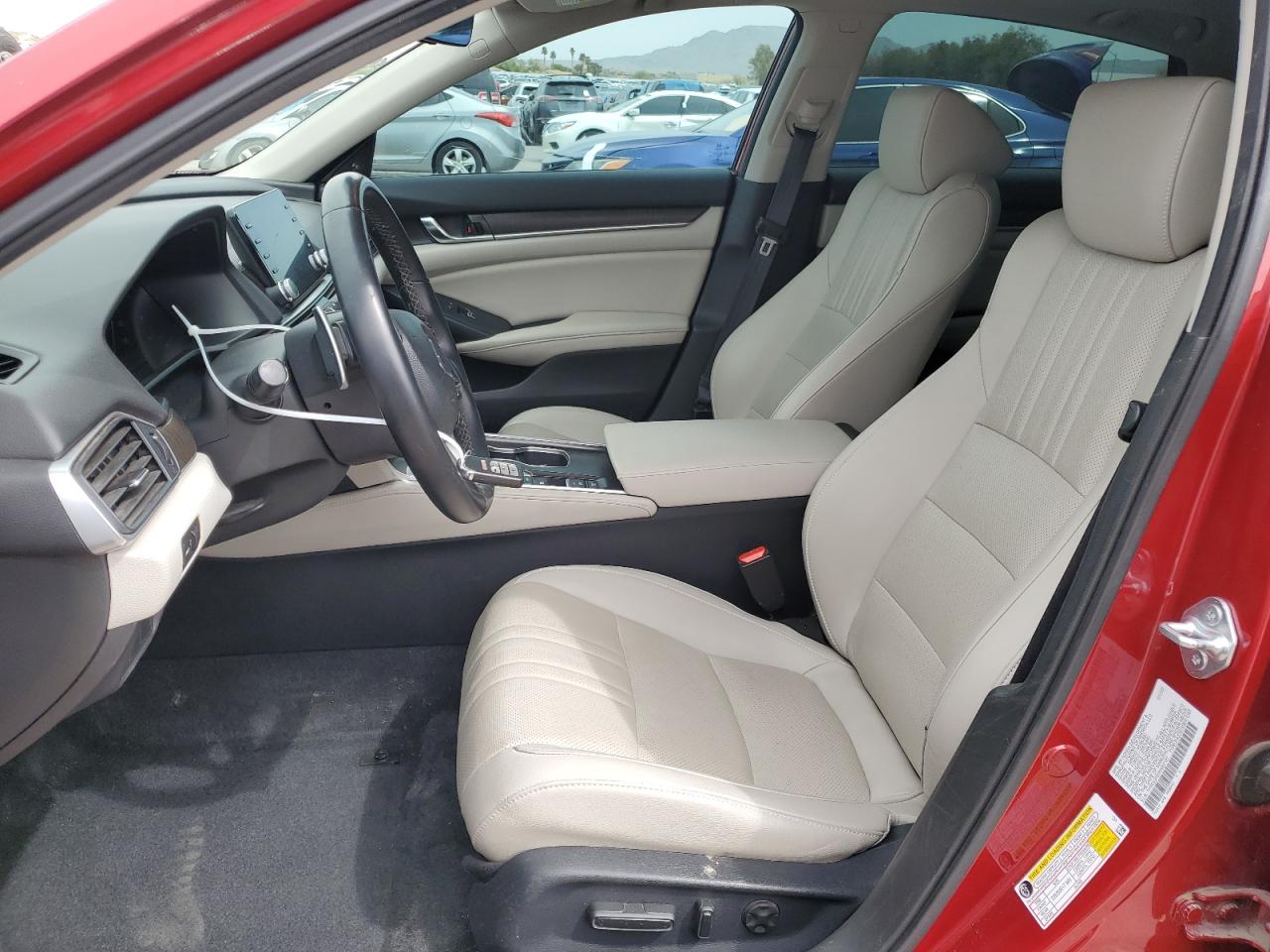 2022 HONDA ACCORD HYBRID EXL VIN:1HGCV3F50NA007181