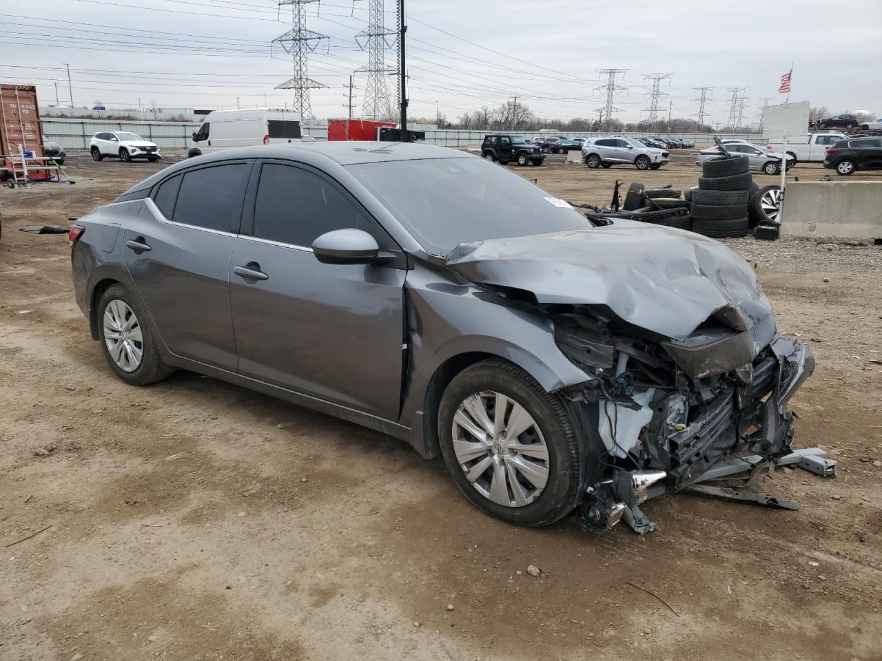 2023 NISSAN SENTRA S VIN:3N1AB8BV0PY285971