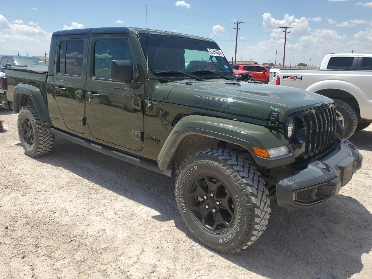 2022 JEEP GLADIATOR SPORT VIN:1C6HJTAG5NL139020