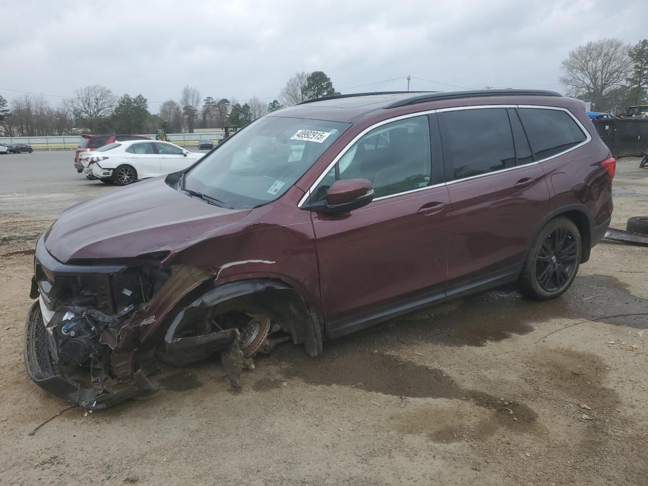 2022 HONDA PILOT SE VIN:5FNYF6H27NB081159