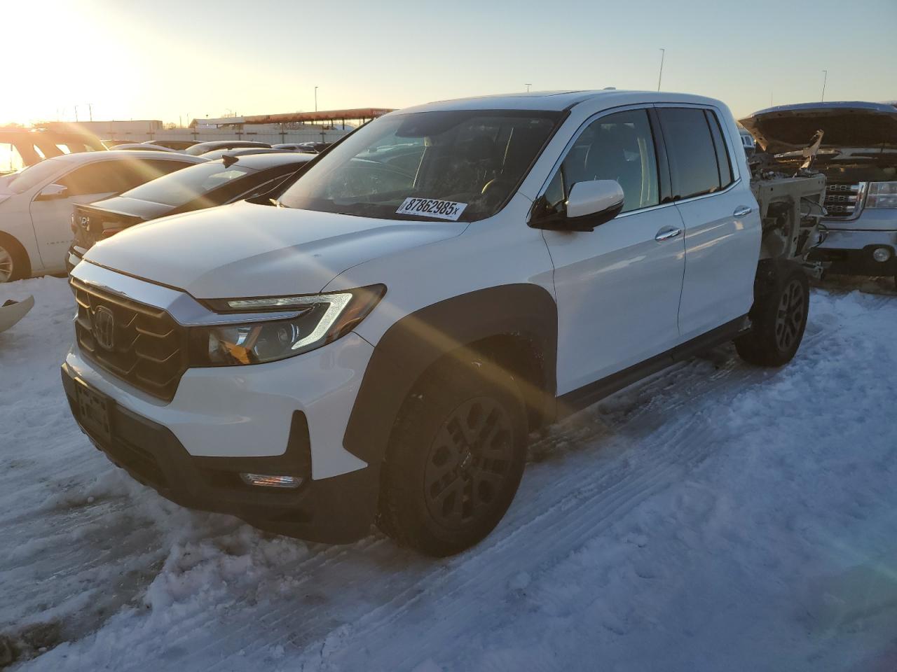 2022 HONDA RIDGELINE RTL VIN:5FPYK3F76NB009014