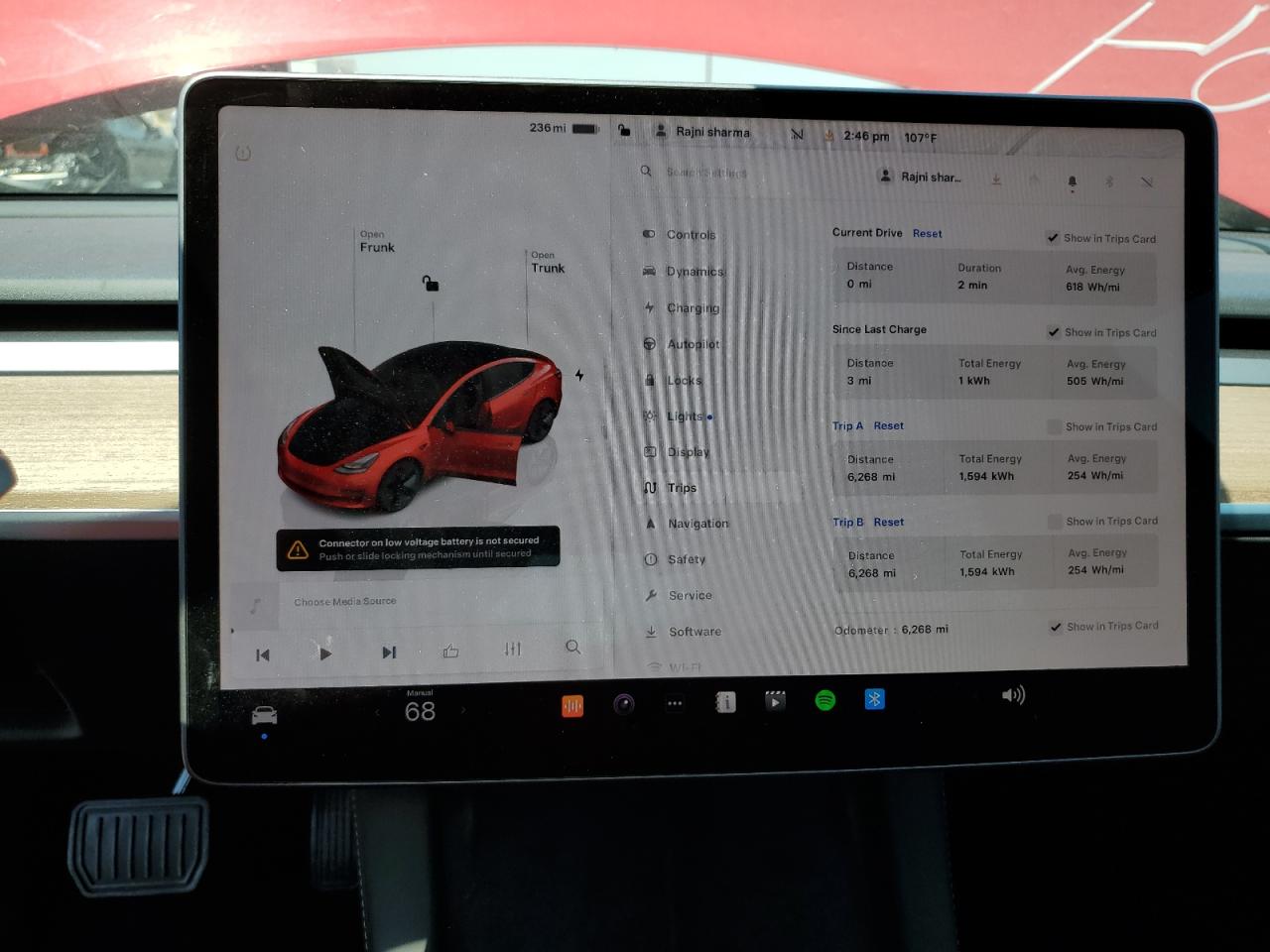 2023 TESLA MODEL 3  VIN:5YJ3E1EAXPF557404