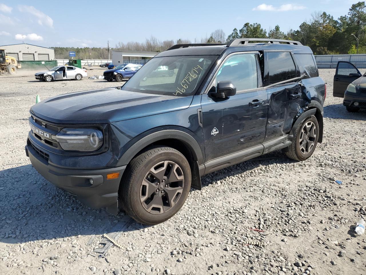 2022 FORD BRONCO SPORT OUTER BANKS VIN:3FMCR9C6XNRE13053