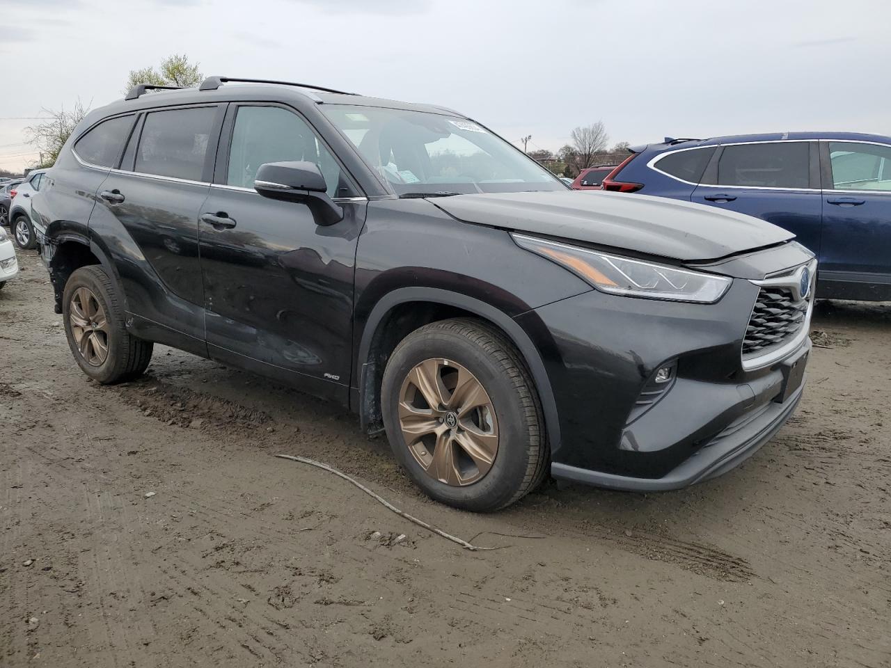 2023 TOYOTA HIGHLANDER HYBRID BRONZE EDITION VIN:5TDABRCH4PS567730