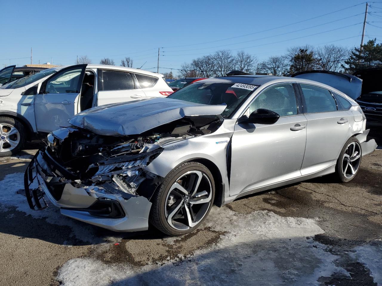 2022 HONDA ACCORD HYBRID SPORT VIN:1HGCV3F2XNA047404