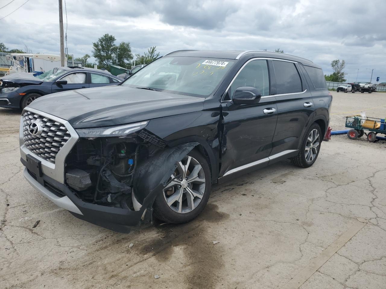 2022 HYUNDAI PALISADE SEL VIN:KM8R4DHE1NU336769