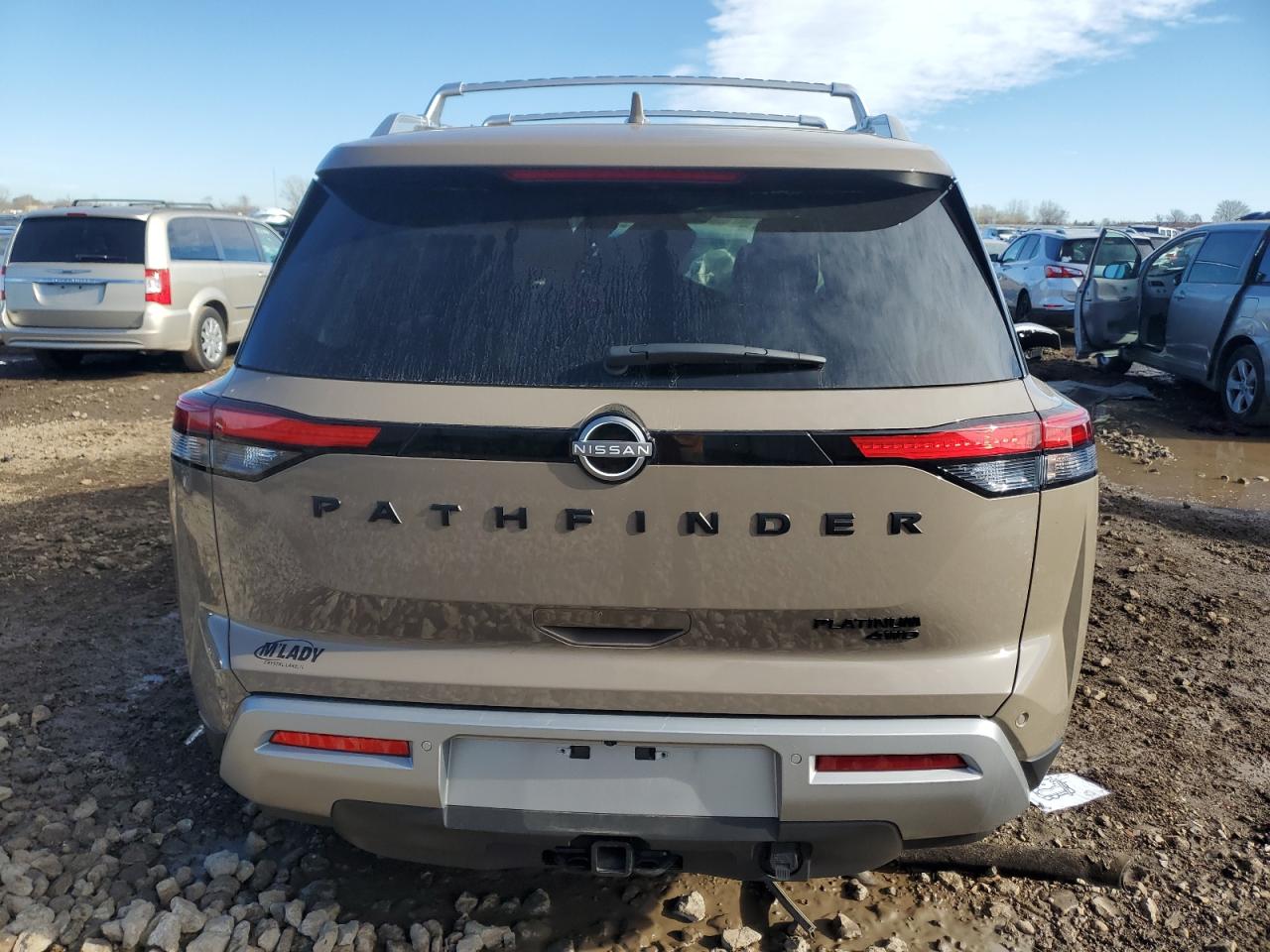 2023 NISSAN PATHFINDER PLATINUM VIN:5N1DR3DJ8PC252840