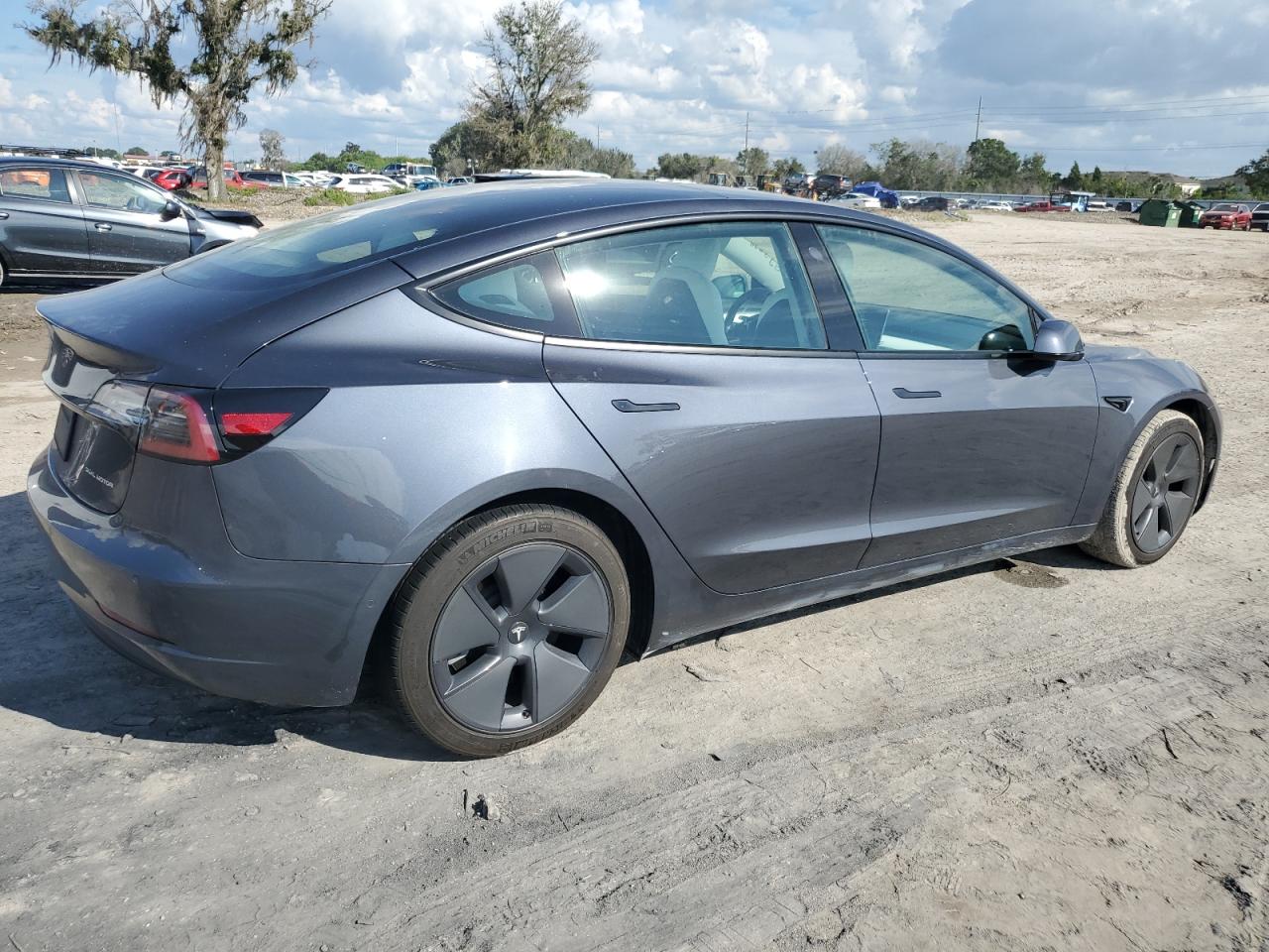 2022 TESLA MODEL 3  VIN:5YJ3E1EB7NF249807