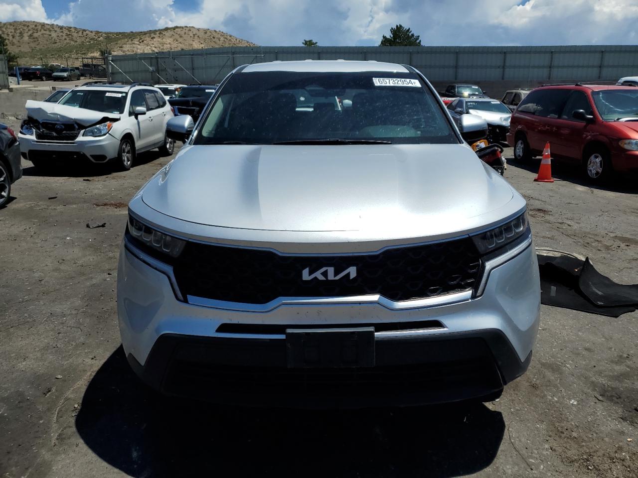 2022 KIA SORENTO LX VIN:5XYRG4LC9NG099550