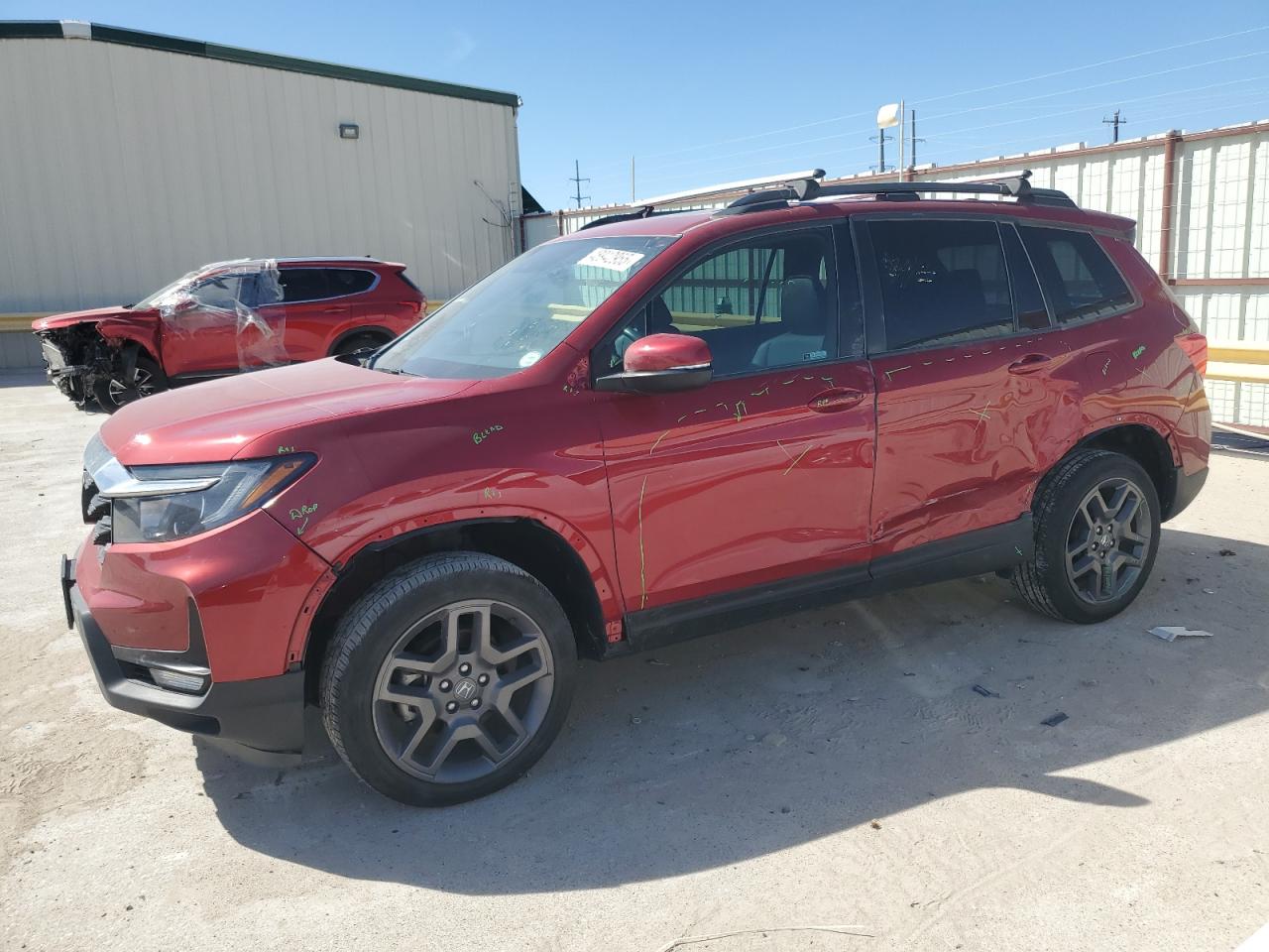 2023 HONDA PASSPORT EXL VIN:5FNYF8H57PB007264