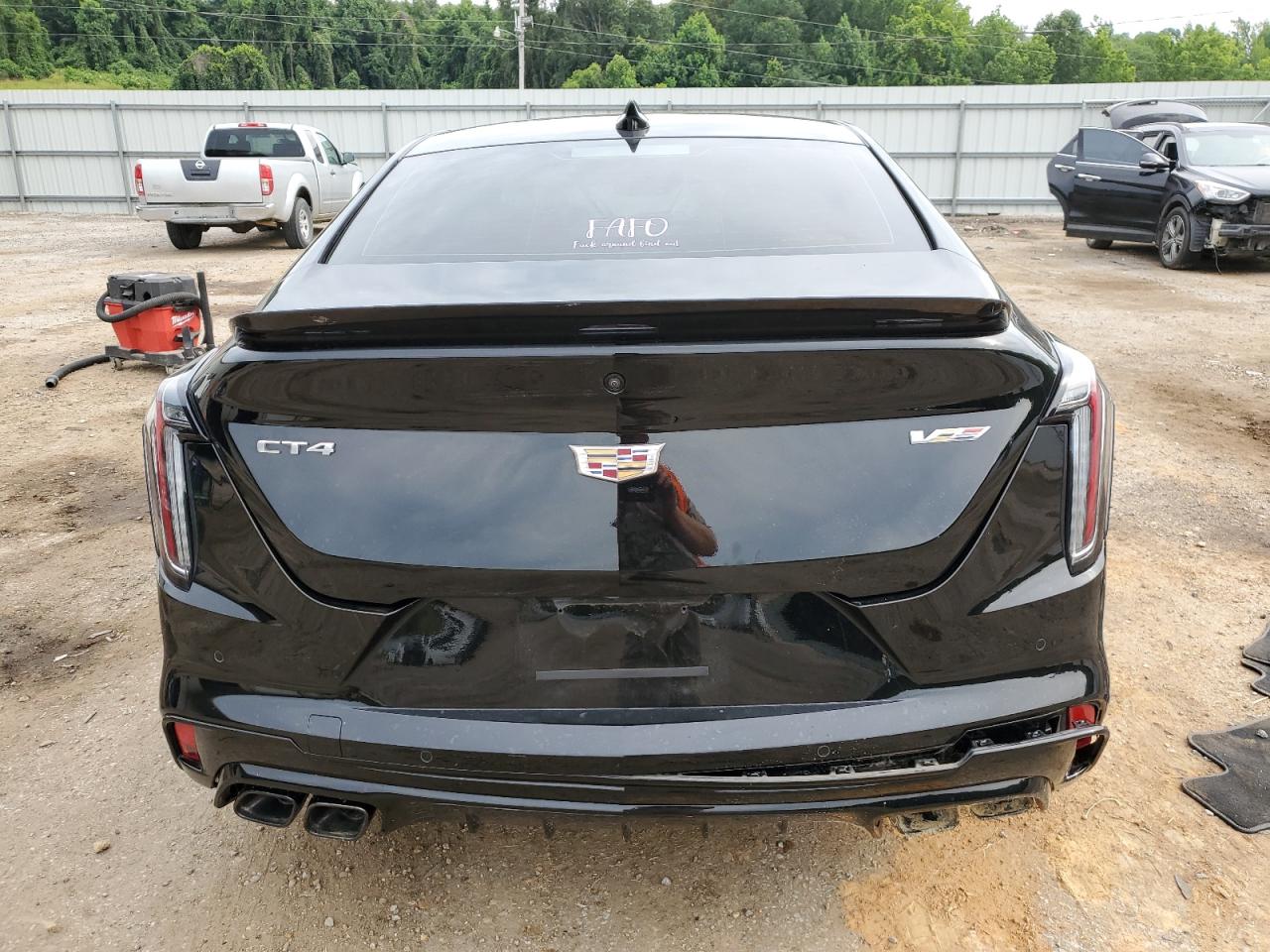 2022 CADILLAC CT4-V BLACKWING VIN:1G6D75RP0N0410219