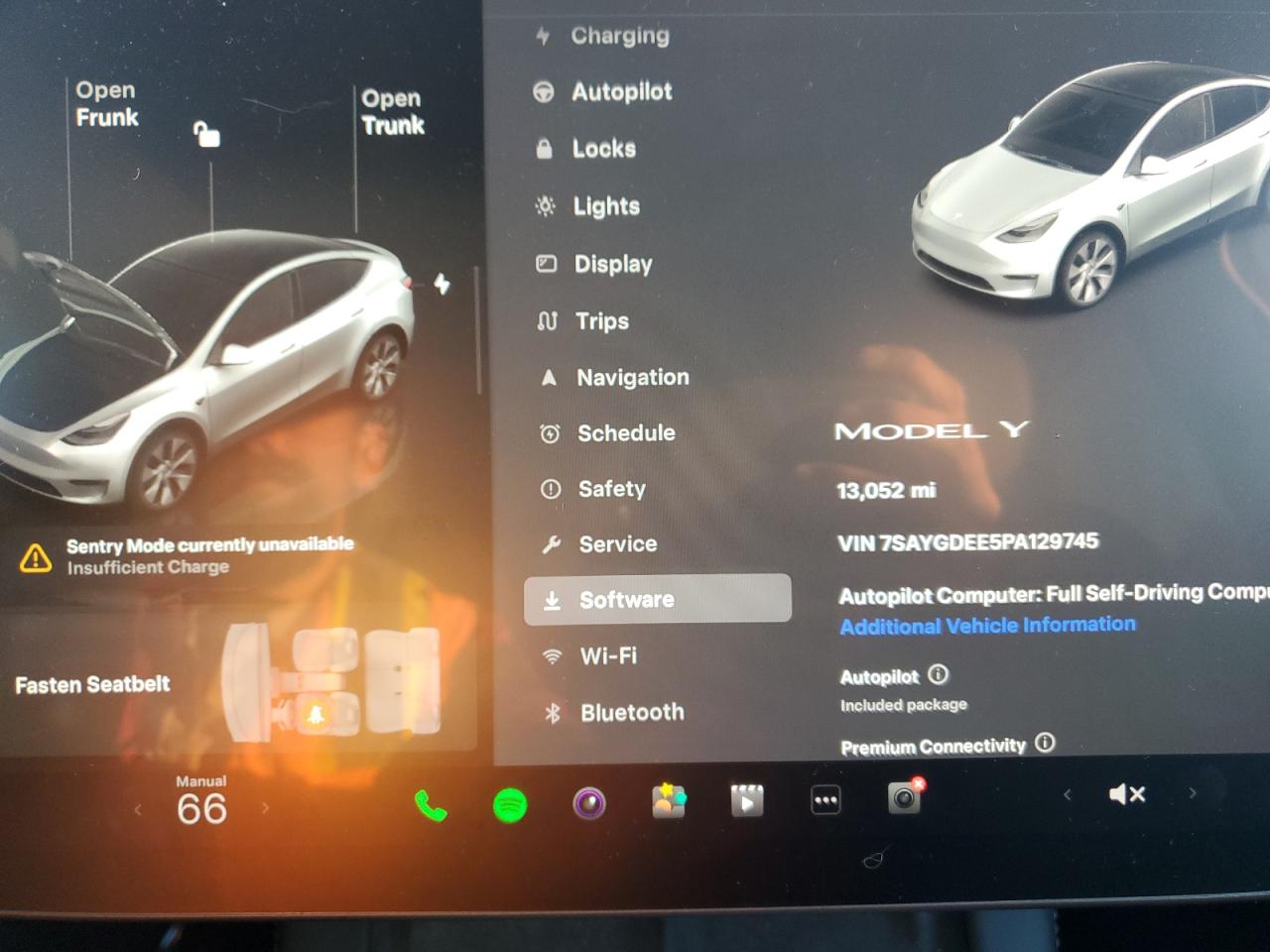 2023 TESLA MODEL Y  VIN:7SAYGDEE5PA129745