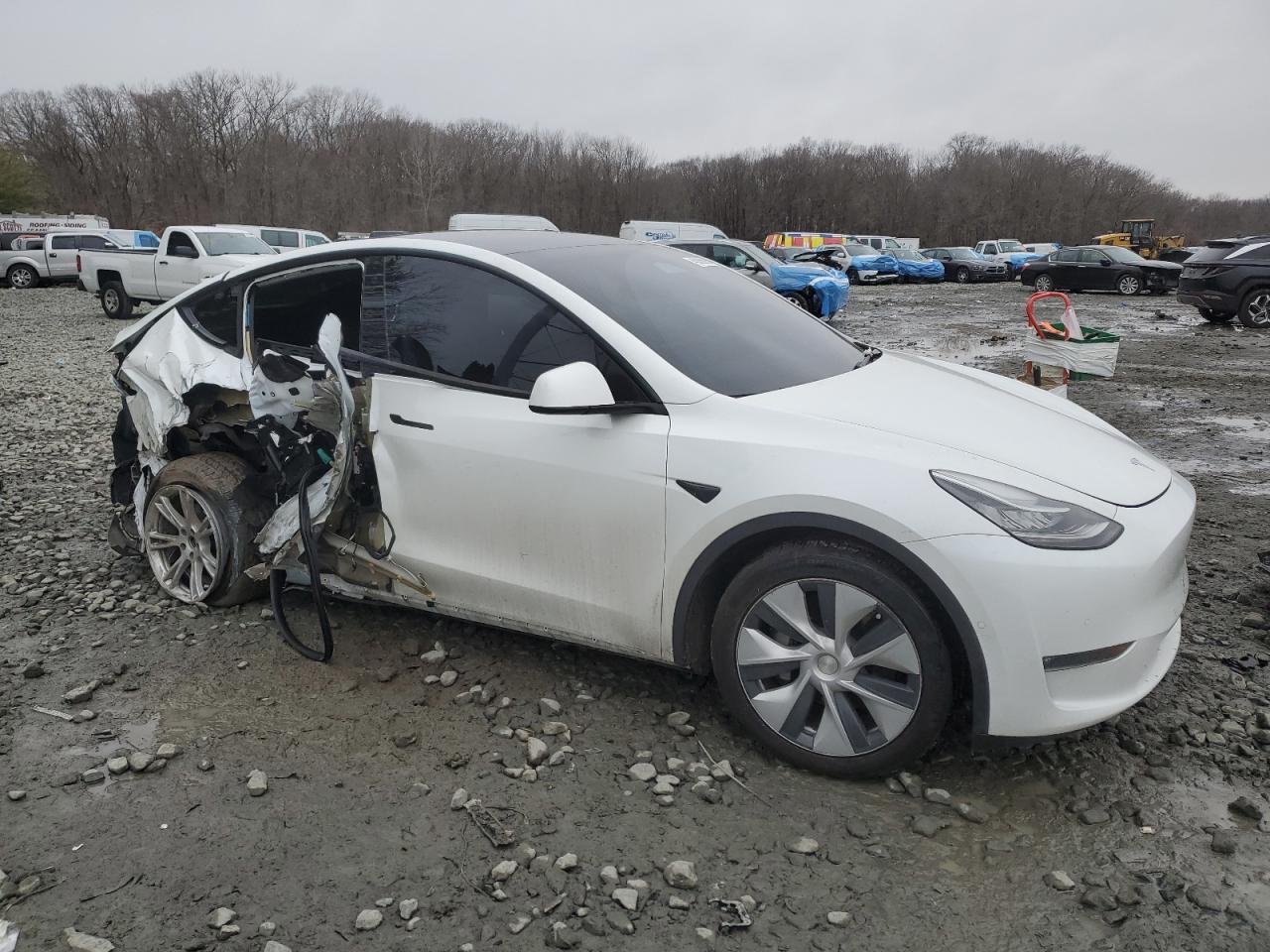 2022 TESLA MODEL Y  VIN:7SAYGDEE5NF310070
