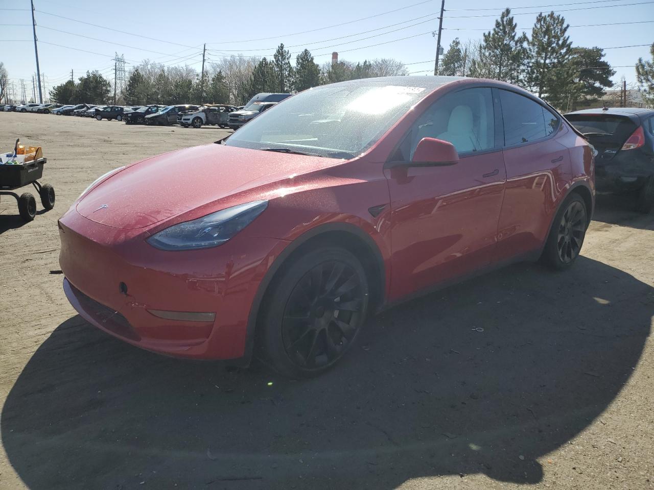 2023 TESLA MODEL Y  VIN:7SAYGAEE1PF642797