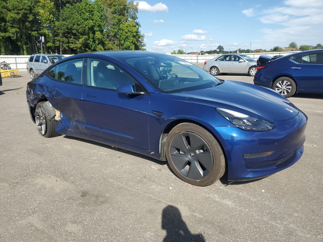 2022 TESLA MODEL 3  VIN:5YJ3E1EA4NF191842