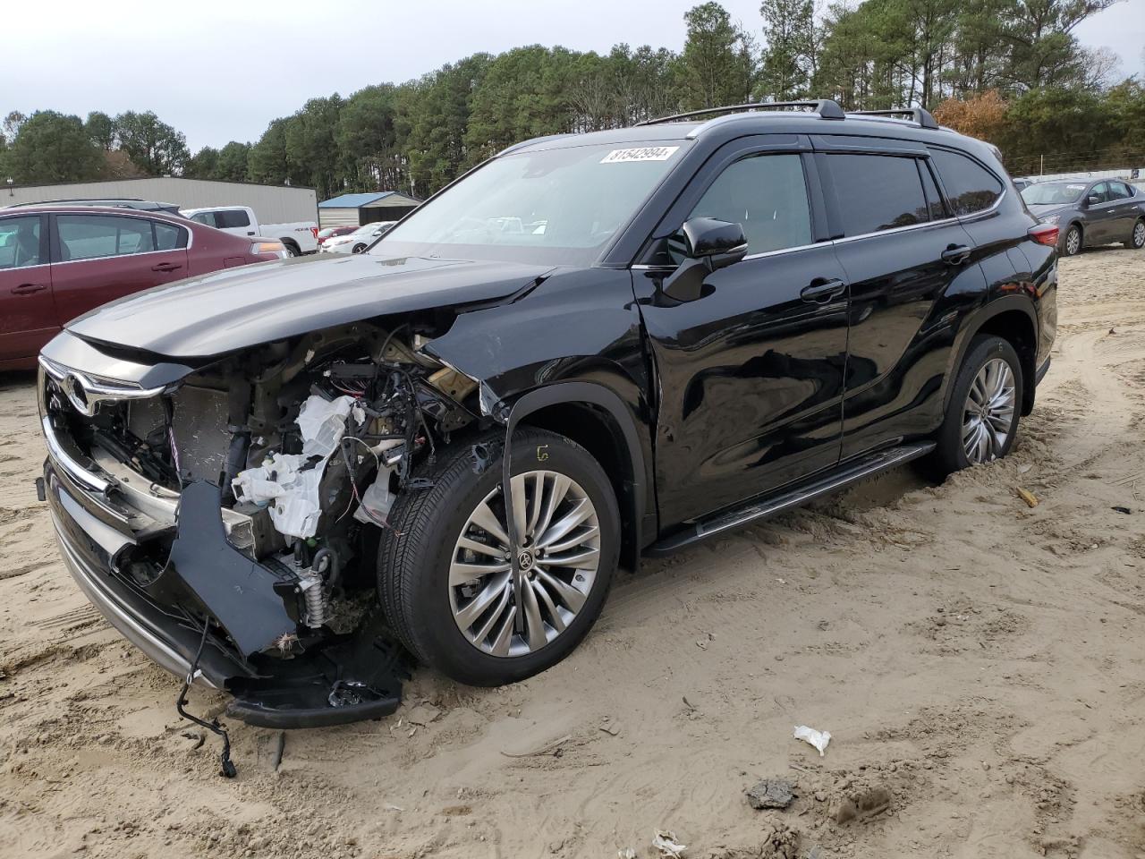 2022 TOYOTA HIGHLANDER PLATINUM VIN:5TDFZRBH0NS238748