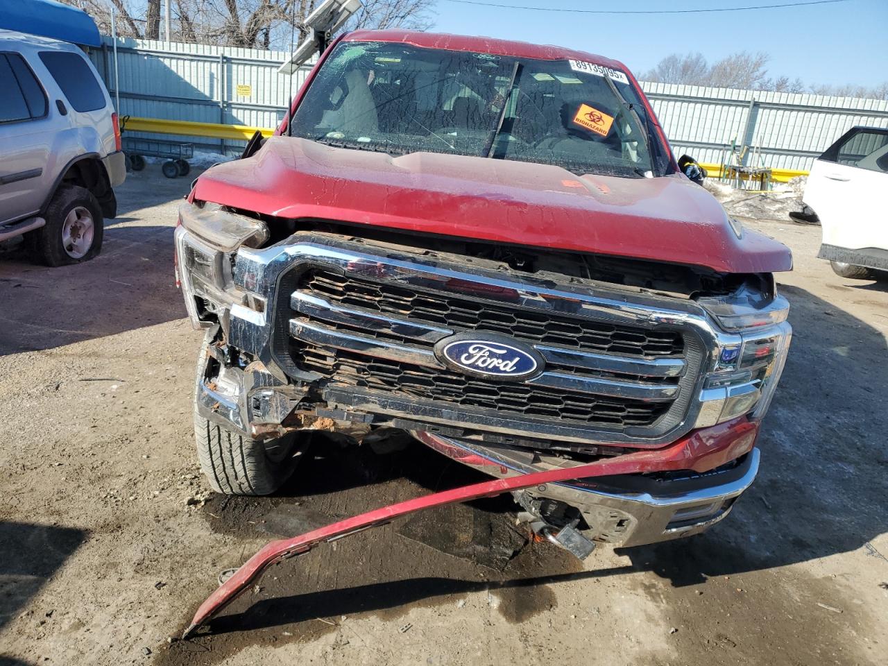 2024 FORD F150 LARIAT VIN:1FTFW5L55RFA58581