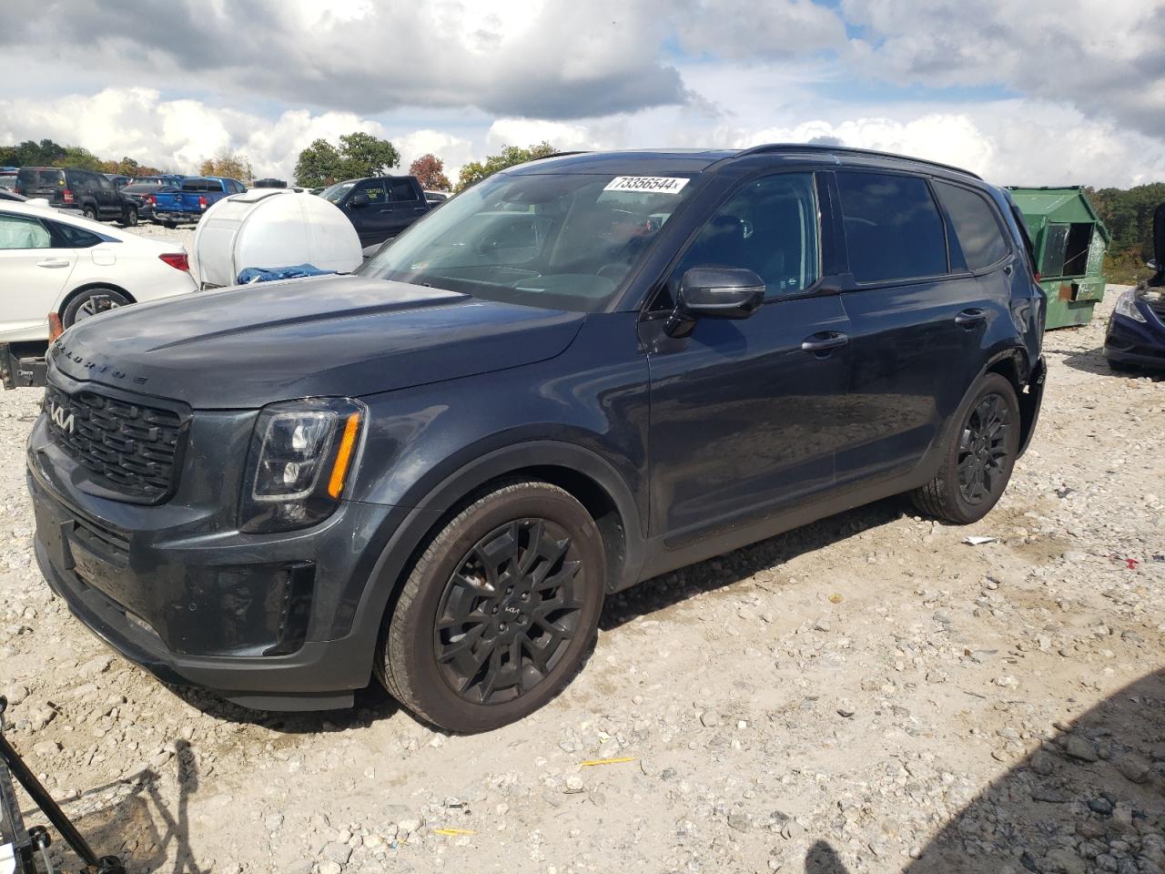 2022 KIA TELLURIDE SX VIN:5XYP5DHCXNG310678