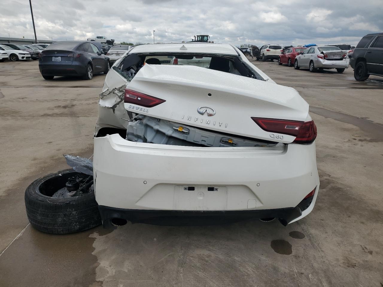 2022 INFINITI Q60 LUXE VIN:JN1EV7KK3NM600738