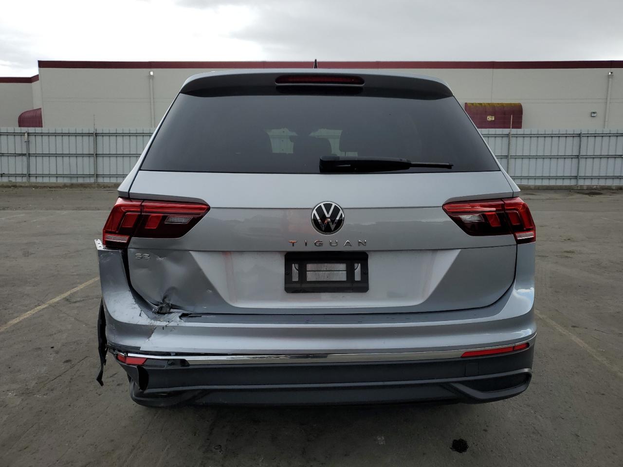 2022 VOLKSWAGEN TIGUAN SE VIN:3VV3B7AX6NM145738