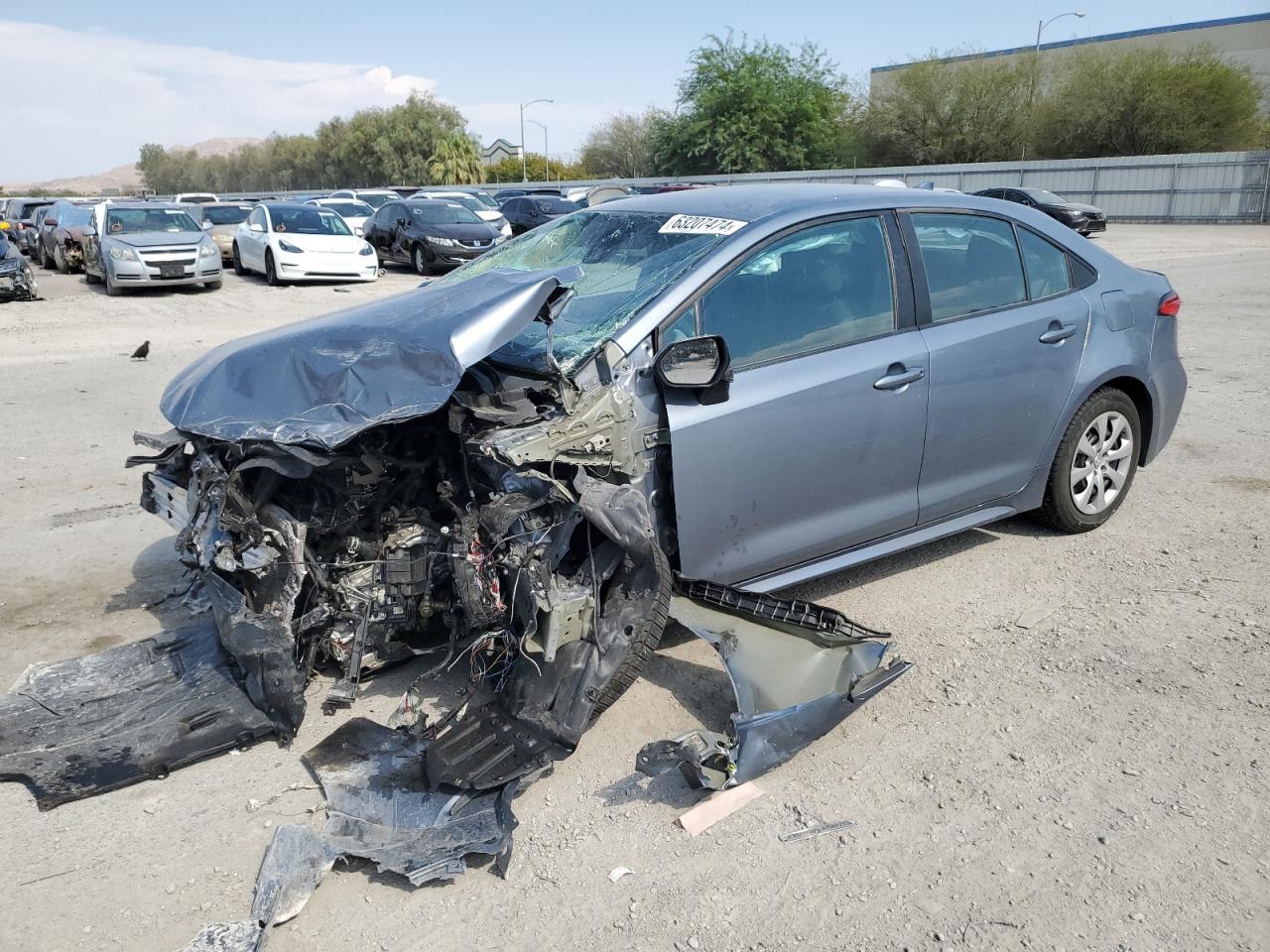 2022 TOYOTA COROLLA LE VIN:5YFEPMAEXNP323861