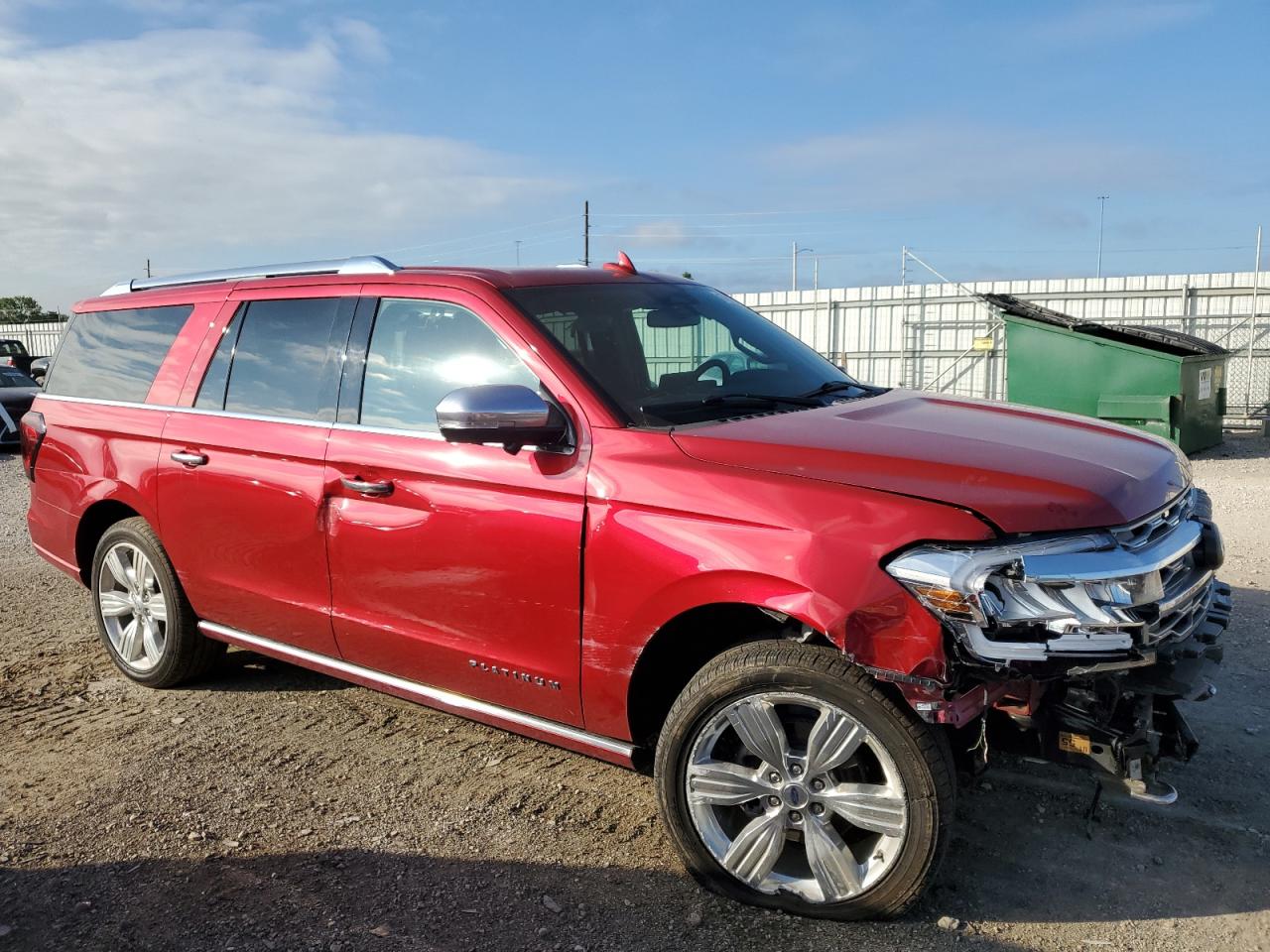 2022 FORD EXPEDITION MAX PLATINUM VIN:1FMJK1MT9NEA64021