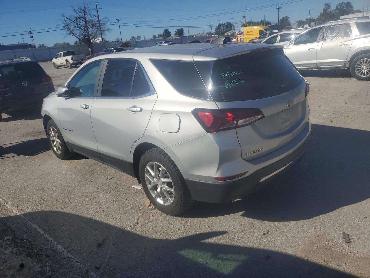 2022 CHEVROLET EQUINOX LT VIN:3GNAXUEV1NL100802