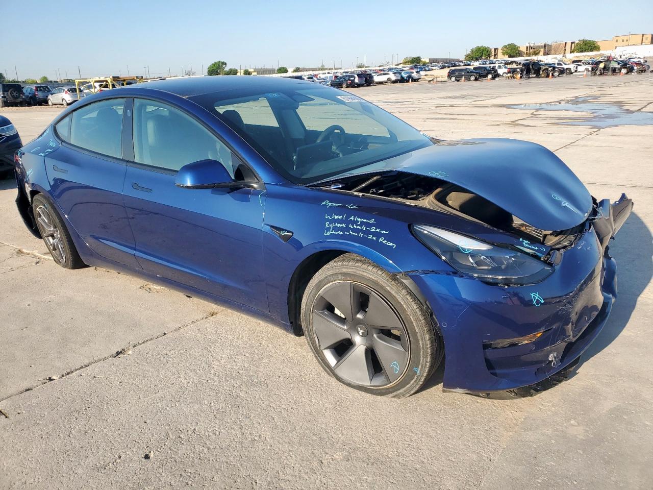 2022 TESLA MODEL 3  VIN:5YJ3E1EB4NF251448