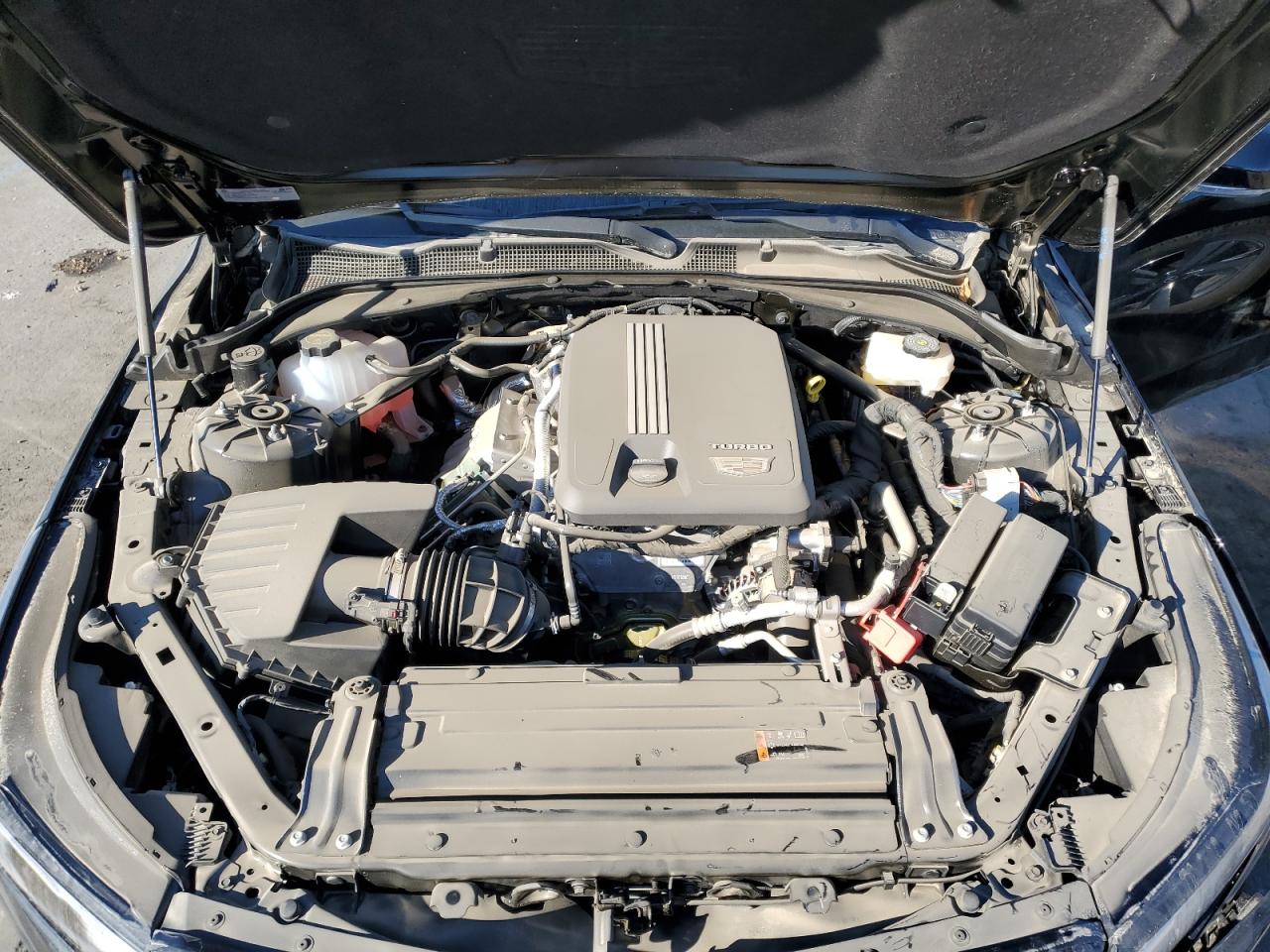 2024 CADILLAC CT4 LUXURY + VIN:1G6DJ5RK5R0129447