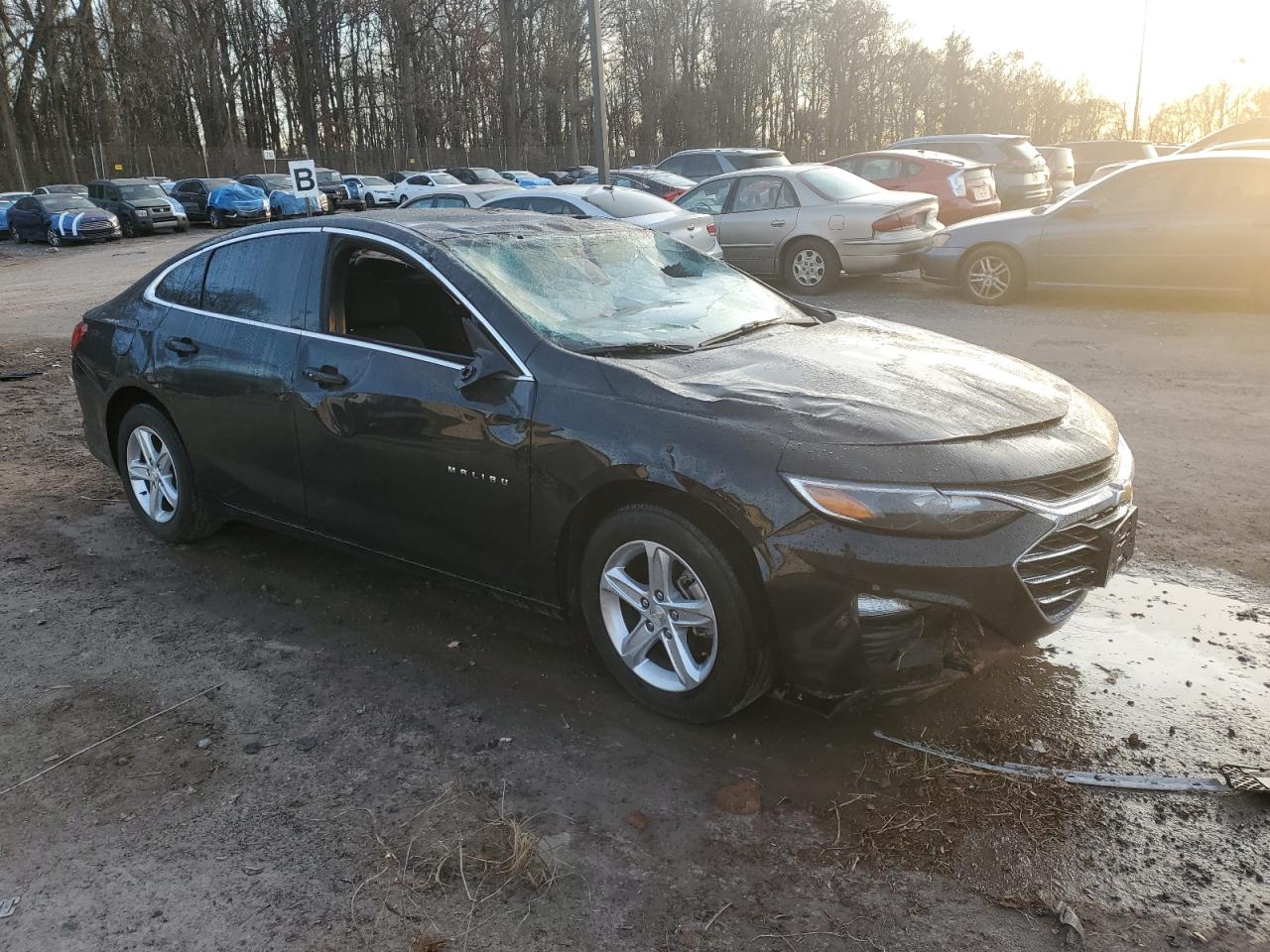 2022 CHEVROLET MALIBU LS VIN:1G1ZB5ST3NF212345