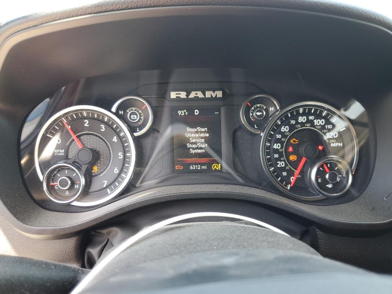 2023 RAM 1500 TRADESMAN VIN:1C6SRECGXPN693734