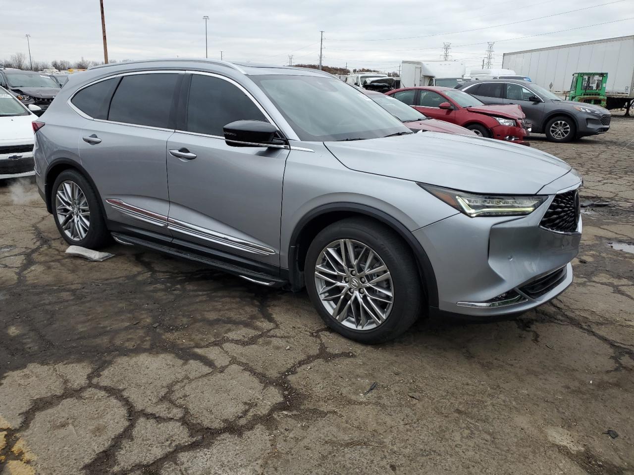 2022 ACURA MDX ADVANCE VIN:5J8YE1H87NL015218