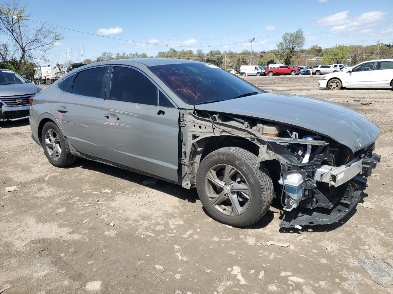 2022 HYUNDAI SONATA SE VIN:5NPEG4JA9NH136492