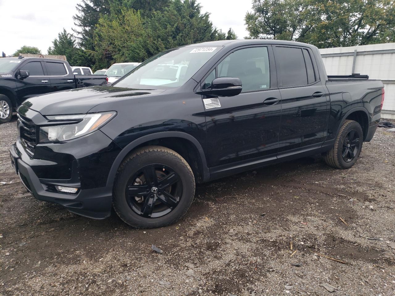 2023 HONDA RIDGELINE BLACK EDITION VIN:5FPYK3F89PB007320