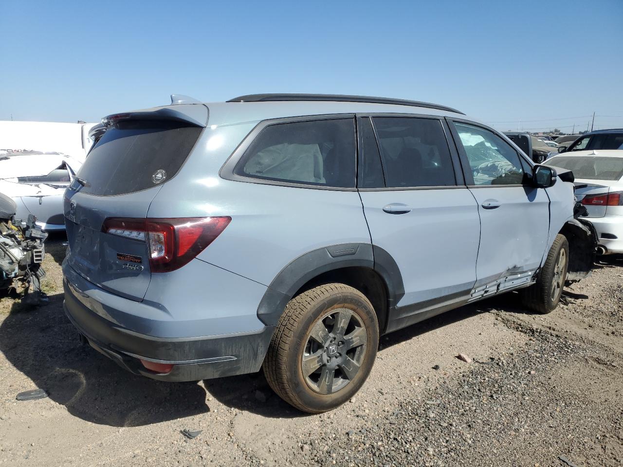 2022 HONDA PILOT TRAILSPORT VIN:5FNYF6H88NB020391