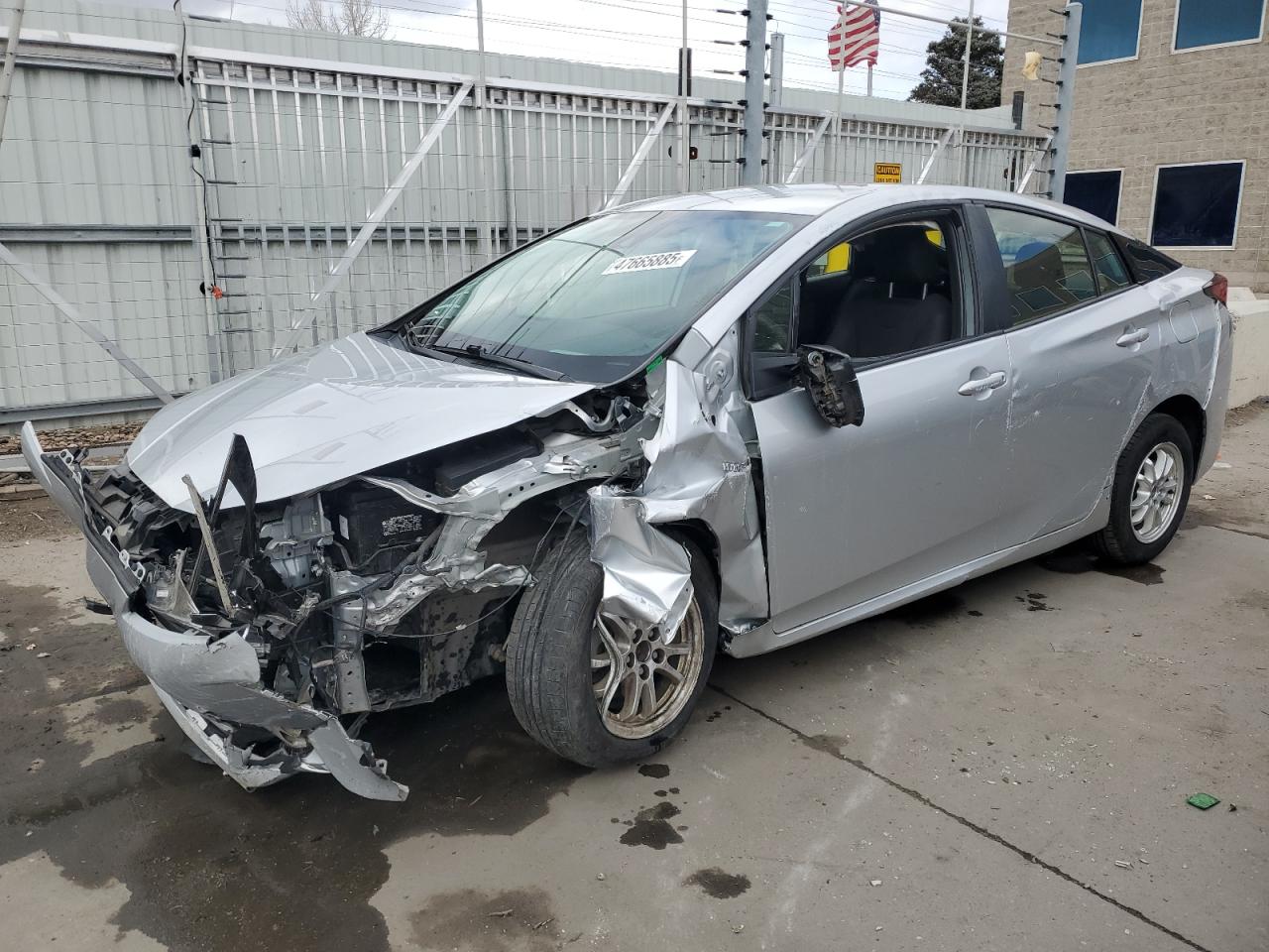 2022 TOYOTA PRIUS NIGHT SHADE VIN:JTDKAMFU9N3160987