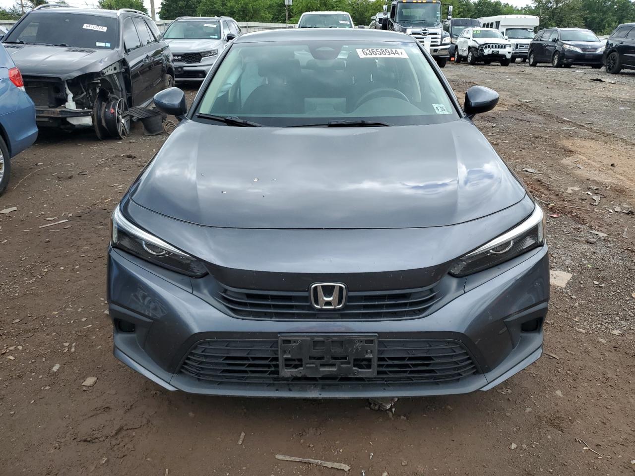 2022 HONDA CIVIC LX VIN:2HGFE2F27NH517851