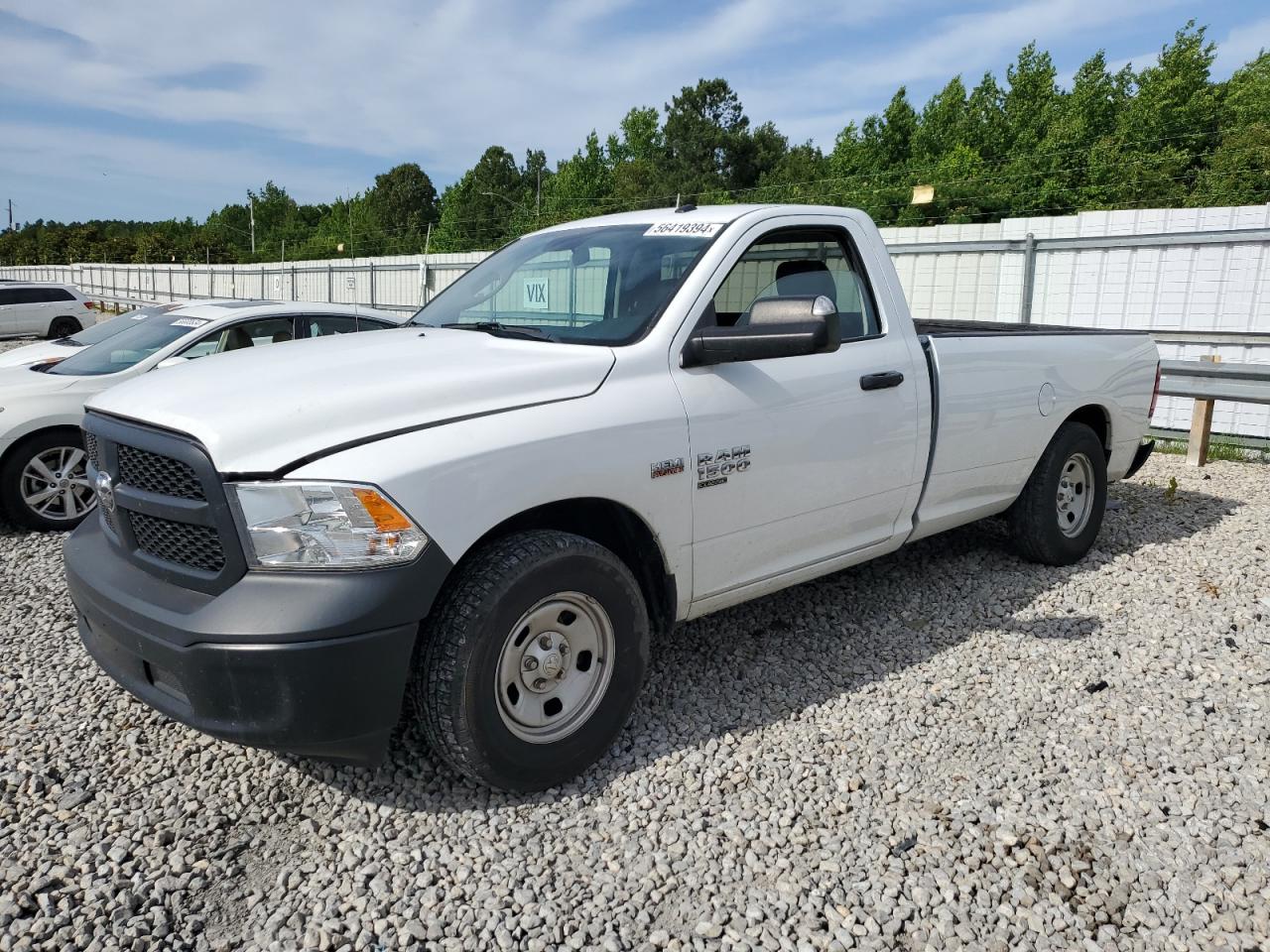 2022 RAM 1500 CLASSIC TRADESMAN VIN:3C6JR6DT9NG198962