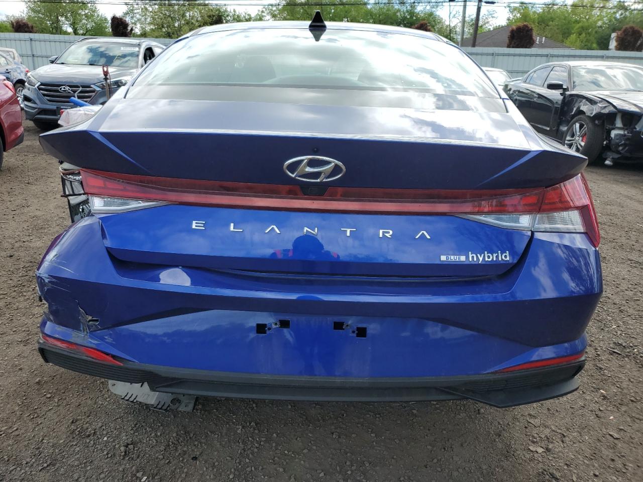 2023 HYUNDAI ELANTRA BLUE VIN:KMHLM4AJ3PU060143