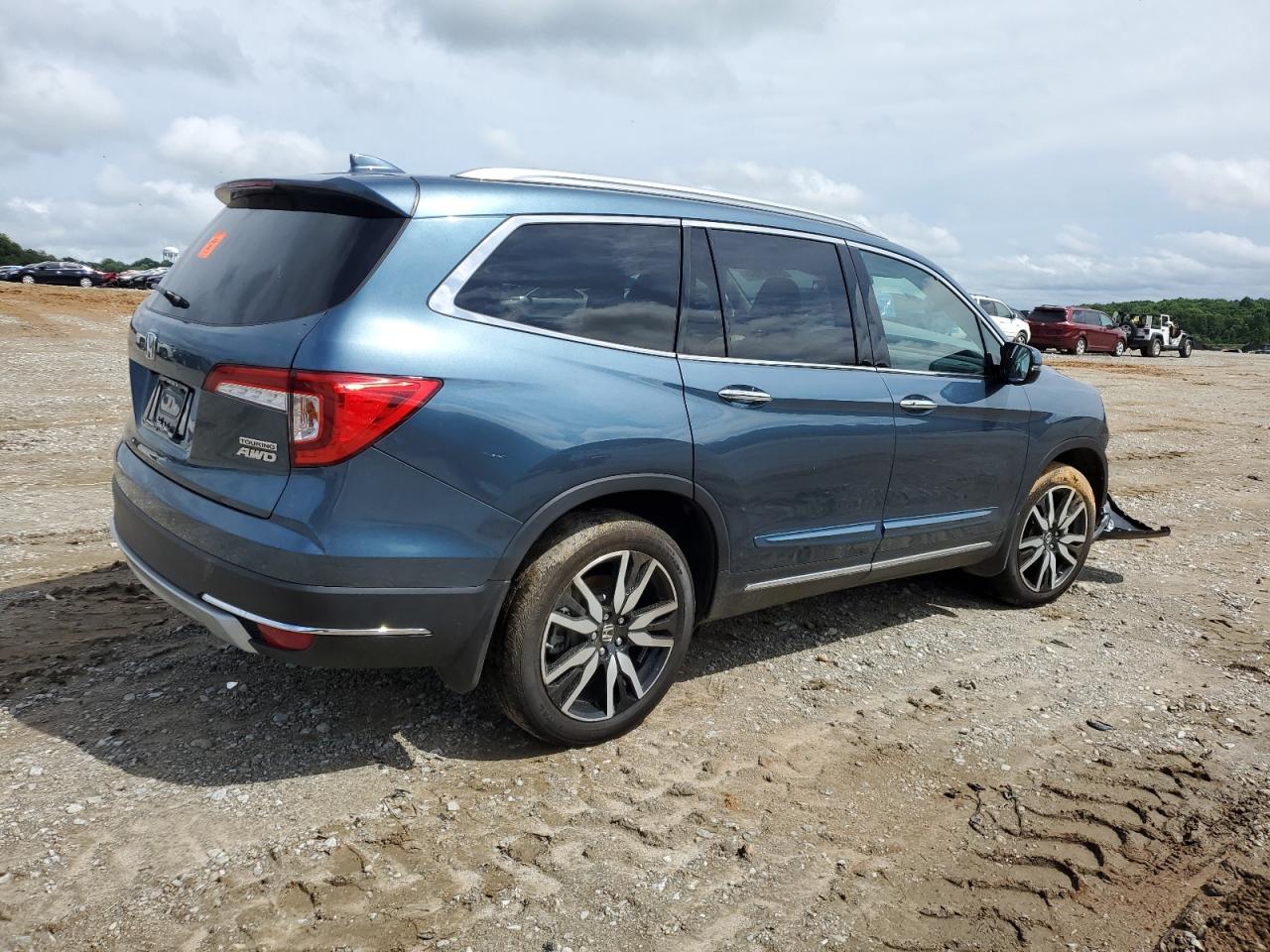 2022 HONDA PILOT TOURING VIN:5FNYF6H61NB011207