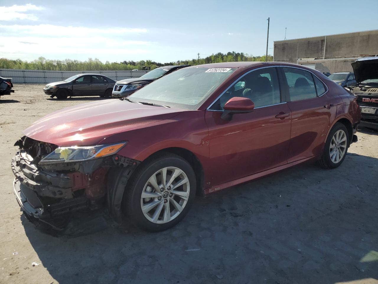 2022 TOYOTA CAMRY LE VIN:4T1C11AK4NU695529